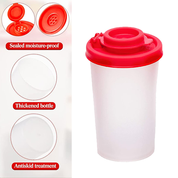 Pienet suola- ja pippuriravistimet, kannellinen mukaan otettavaksi, 4,75oz
