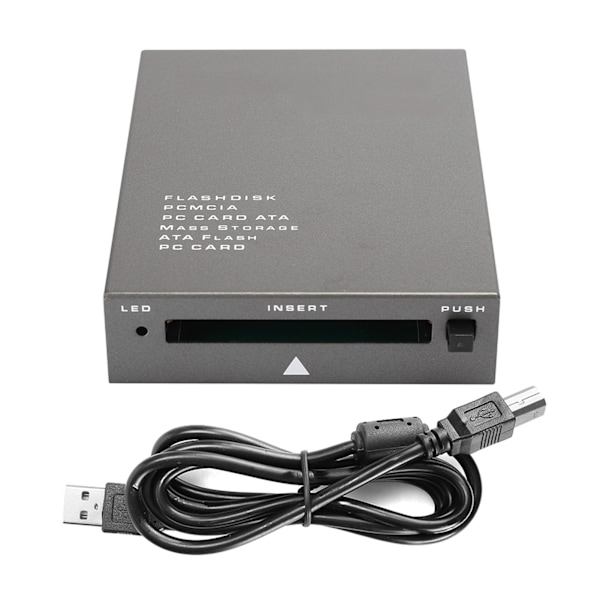 USB2.0 til PC ATA Flash-hukommelseskortlæser Plug and Play-adapter til pc-computer