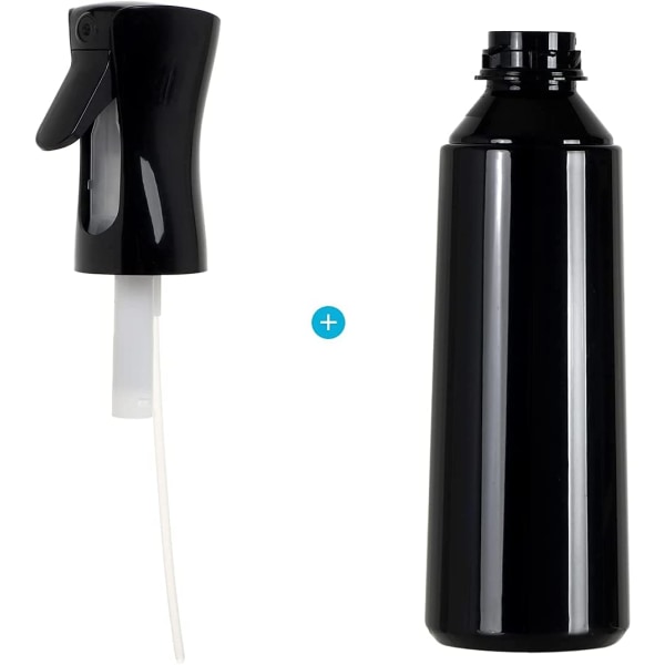 Kontinuerlig sprayvannflaske, hårtåkesprøyte, løsemiddel og BPA