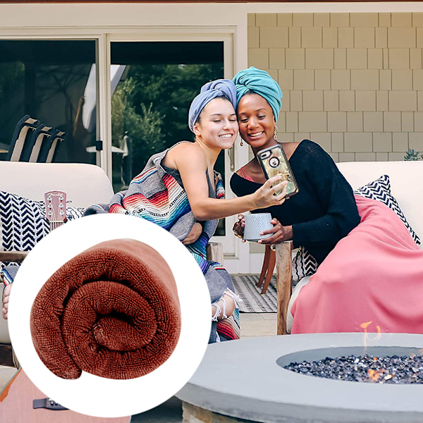 Mikrofiberhåndkle for hårtørking, superabsorberende