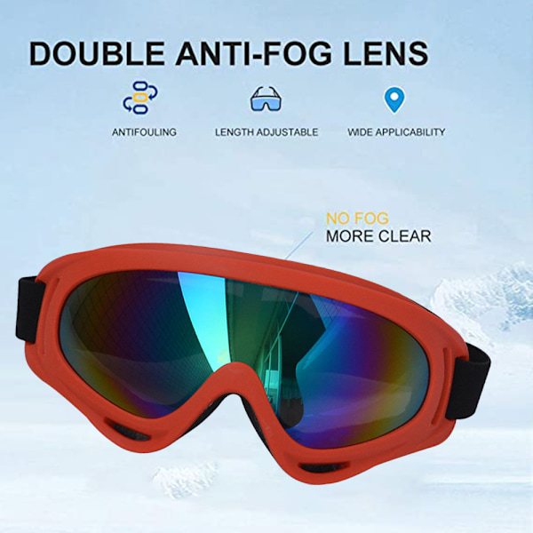 skidglasögon skyddsglasögon motocrossglasögon sportglasögon snöglasögon