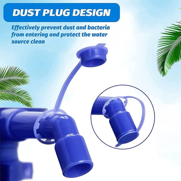 Manuell Vattendispenser, Miljövänlig Ingen Ström Krävs Vakuumfunktion Dricksvattenpump, Kompatibel Med 2-5 Gallons Flaskor, Portabel