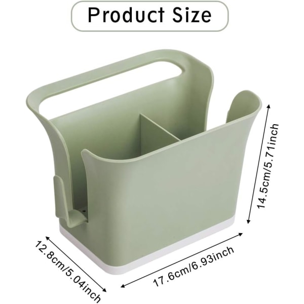 Boîte De Rangement De Couverts en Plastique Organisateur De Caddy Bin, Baguettes Creuses Cage Ustensile Séchage Rack Ustensiles De Cuisine Support