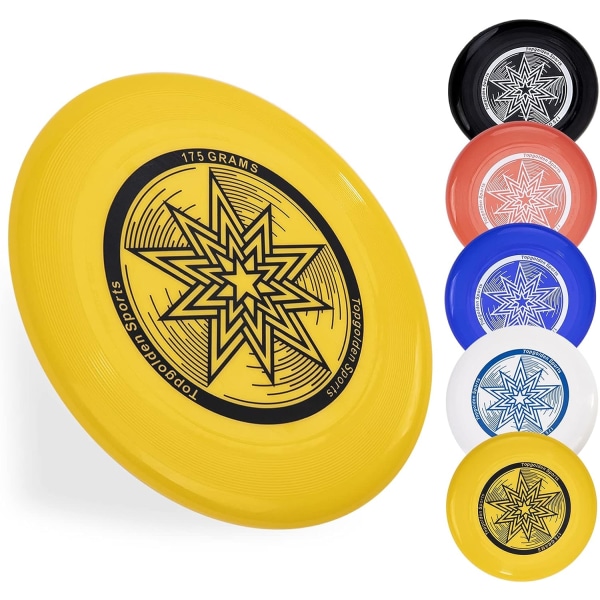Ultimate Flying Disc 175 Gram, Sports Disc, Massevis av farger
