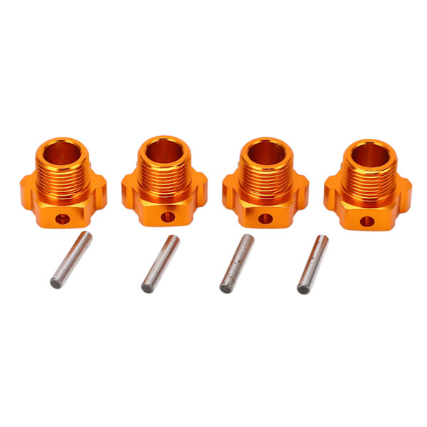 4 kpl RC-kuusikulmakytkintä alumiiniseosta oranssi korkea lujuus RC-kuusikulmayhdistin ZD Racing 1/7 MX 07:lle