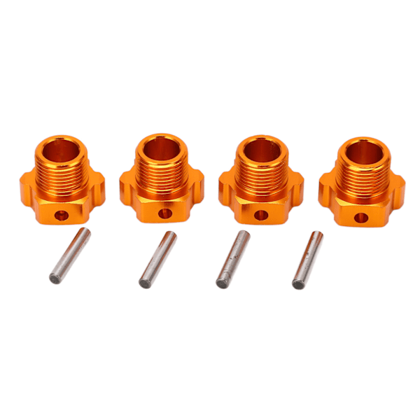 4PCS RC Hex Koppling Aluminiumlegering Orange Hög Hållfasthet RC Hex Kombiner för ZD Racing 1/7 MX 07