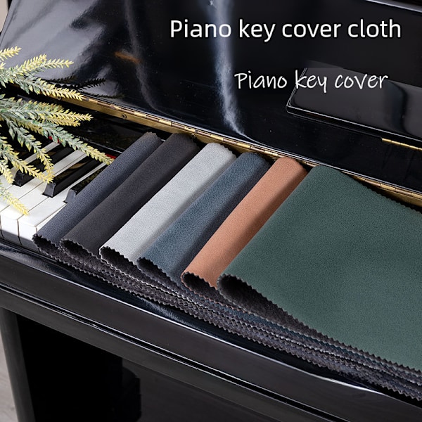 Piano Tastatur Støvdeksel Klut Tastatur Nylon 88 Tangenter Trekant Vertikal Elektrisk Piano Håndkle Piano Tangent Enkel Klut Deksel