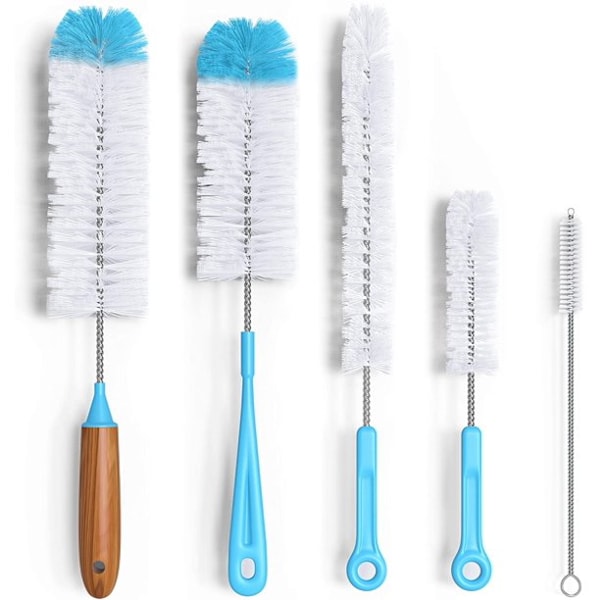 Cleaning brush, straw brush set, pipe cleaner brush