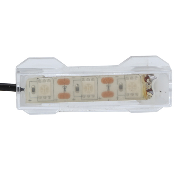 Akvarie Lys USB Opladning Plast Fiskeskål LED Lys til Vandplanter LandskabBlå