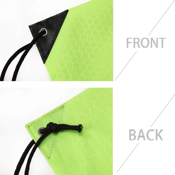 Cinch Bags Kiristysnyörillä oleva reppu Ei läpinäkyvä Pull String Bag-F