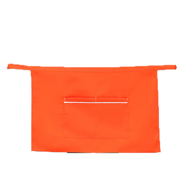 Enkelt förkläde för servitörer som arbetar på restauranger orange