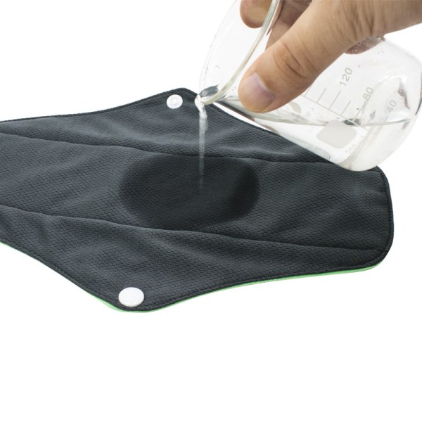Genanvendelige menstruationsindlæg i premium bomuld - Vaskbare klude-