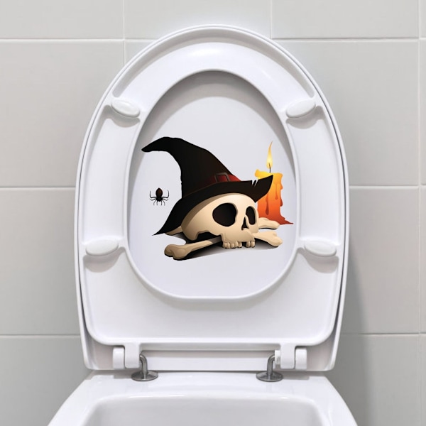 Halloween Dekorativa Dekaler, Väderbeständiga och Blekningsresistenta Självhäftande Baksidor för Långvarig Dekoration, Perfekt för Inom- och Utomhusbruk, 24 st