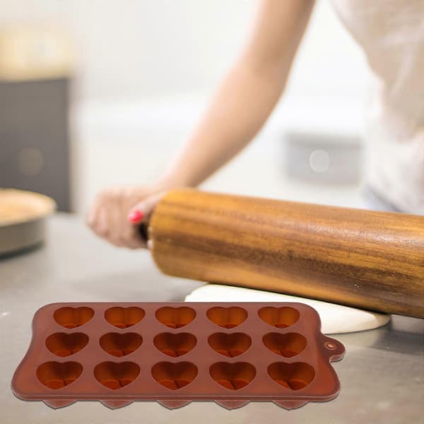 Chokladform silikonform för DIY 2 st multirutig chokladtillverkning
