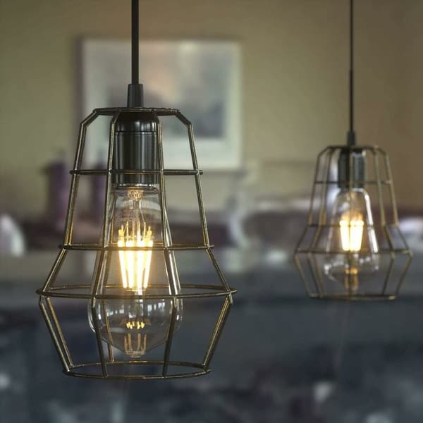 Forbedr atmosfæren med E26 E27 lysfatning, Bakelite E26 medium base til antik pendel belysning, Sort Edison retro lampeholder (6 stk.)