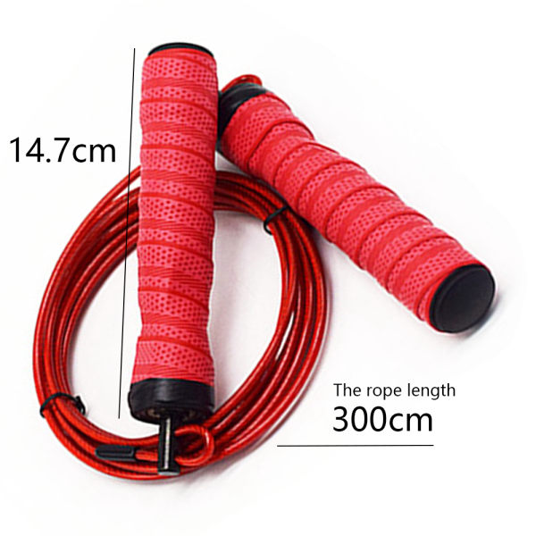 High Speed Jump Rope, Tangle-Free Ball Bearing Cable Ropes,