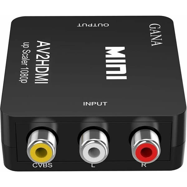 Sofistikerad RCA Komposit Till HDMI Adapter, Plug & Play Design Säkerställer Enkel Integration, Stöder Pal Ntsc Standarder Med Avancerad Signal