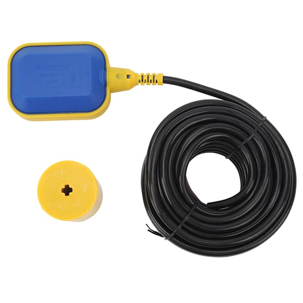 Væskeniveausensor til vandtilførsel og dræning, automatisk controller med 10 meter kabel til automatisk nedsænkbar pumpestyring, justerbart væskeniveau