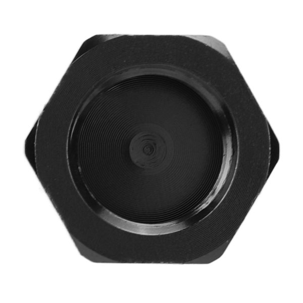 4 kpl 17 mm kuusiokoloruudullinen pyöränmutteri alumiiniseoksesta pölytiivis kiinnityskorkit 1/8 RC-autojen päivitystarvikkeisiin musta