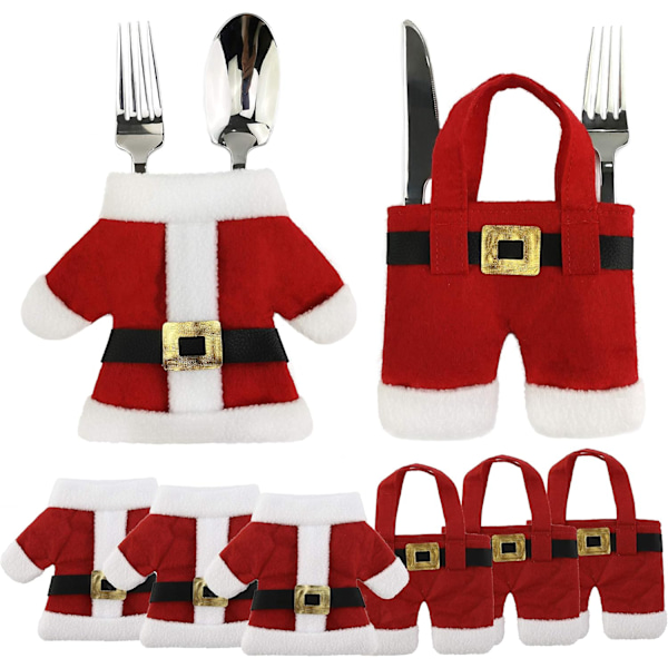 Presentpåsar för jul, spritflaskhållare med söt tomtekostymdesign, festlig hängande dekoration som bidrar till julstämningen