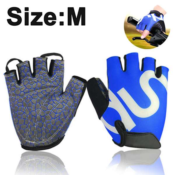 Training gloves, cycling gloves fingerless, elastic