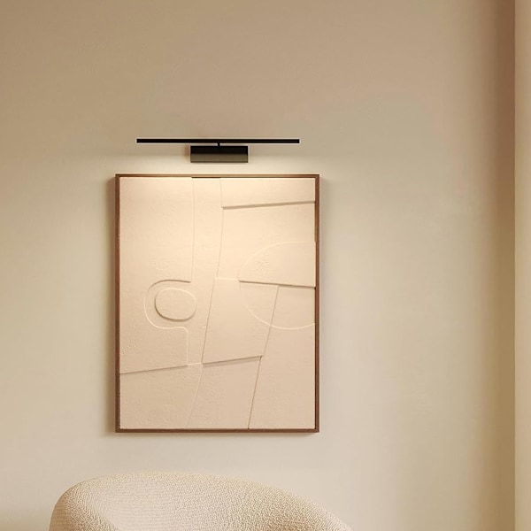 Minimalistisk Badrumsbelysning, Modern LED Badrumsbelysning med Integrerad LED och Frostad Diffusor, Enkel Installation och Energi