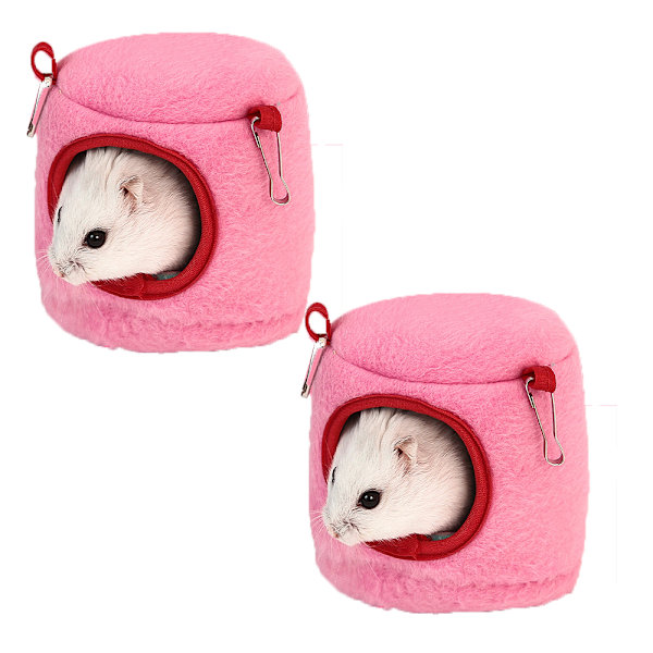 Rat Hamster Warm Bed House Cusion Hut Hanging Hammock Cute Toy Nest