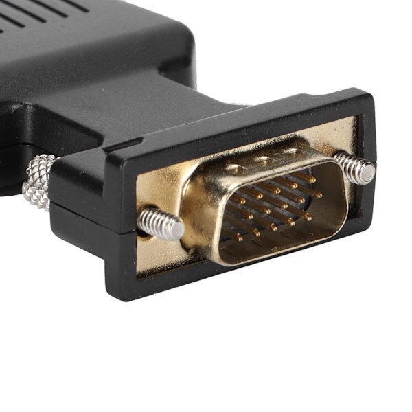 HD Multimedia Interface-hona till VGA-hane-adapter 1080P HD-konverteradapter för PC-bärbar dator
