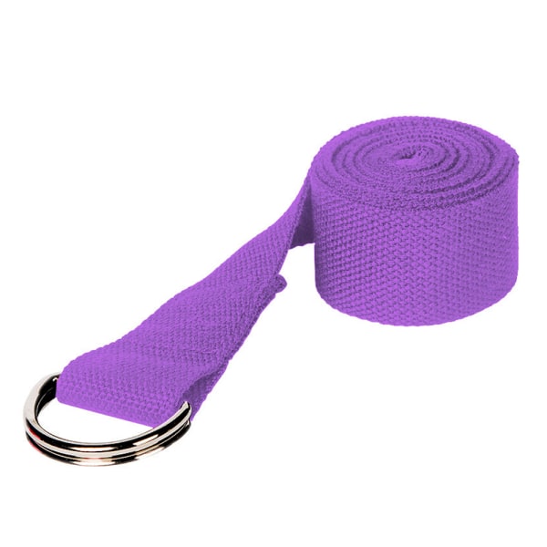 Yoga Strap  w/Adjustable D-Ring Buckle -  General Fitness,