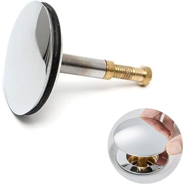 Universell badekarplugg - 43/70mm avløpsplugg avløpsarmatur badekar