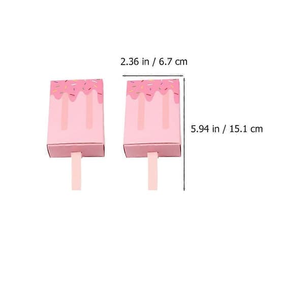 Sorterade godisaskar för förvaring, 20-pack lådmodell