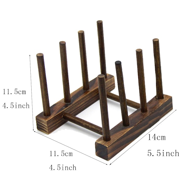 Multifunktionell Organizer Bambuplattor Organizer För Kompakt Design, Naturträ Hopfällbar Design Lämplig För Diverse Köksredskap Miljövänlig