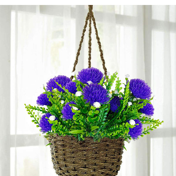Konstgjorda blommor balkong för blomsterarrangemang, heminredning
