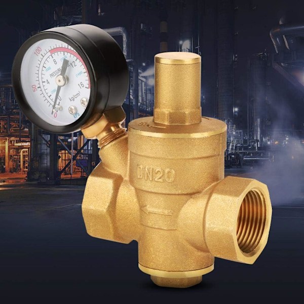 Hydraulisk solenergi kranbeskyddare, vattenrycksregulator med miljövänlig användning