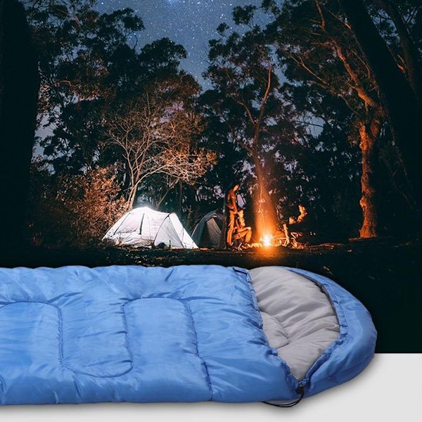 Sovsäck - Vattentät och lätt, för camping, resor, 180+30*75cm