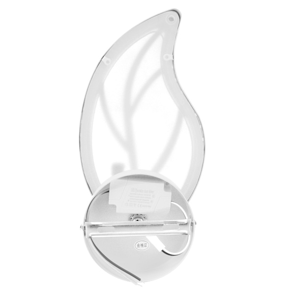 LED væglampe moderne akryl bladform lampe soveværelse korridor indretning varm hvid 12W 85265V