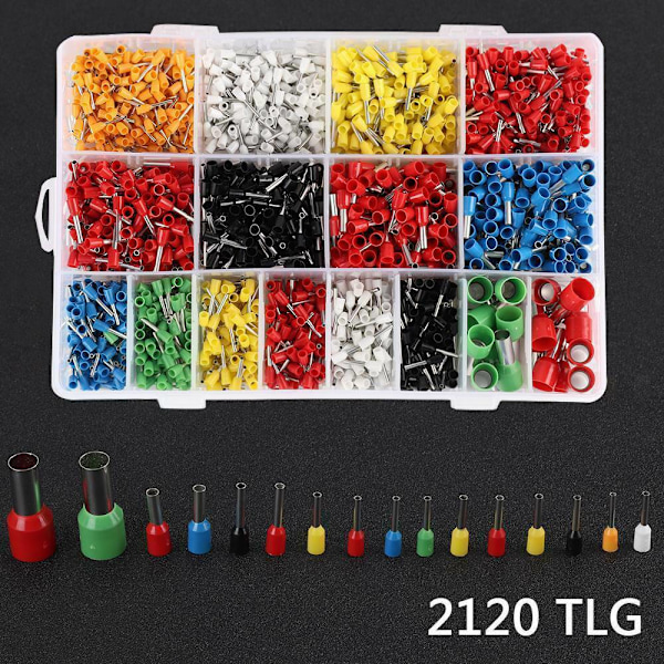 Hylskontakter Terminal Kit För Garage, Högkvalitativa Kopparkontakter Med RoHS-överensstämmelse, Spaltfyllningsförmåga, Lätt Att Bära Och Förvara