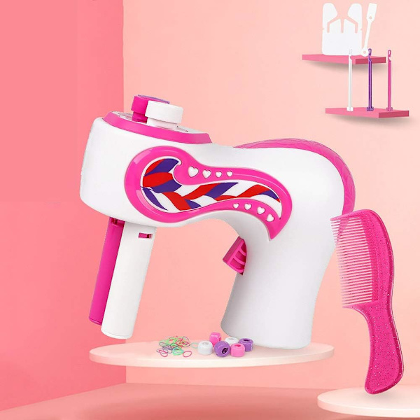 Automatisk hår brun, fläta styler