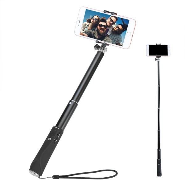 Selfie Stick med Bluetooth bärbar design, handhållen selfie