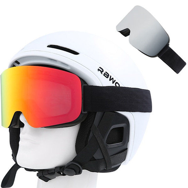 Skibriller snowboardbriller for menn og kvinner - speilet