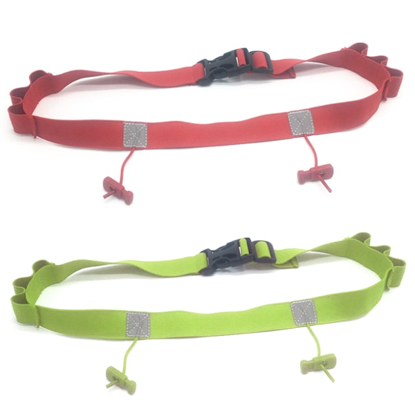 Triathlon running start number belt. Adjustable.