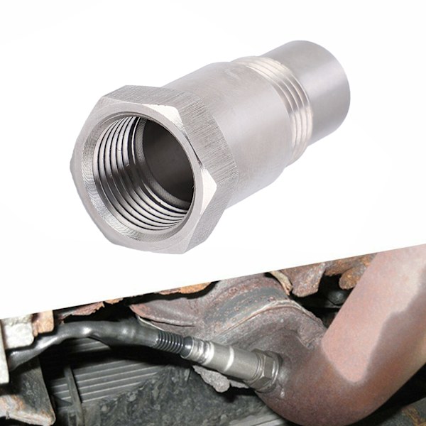 Adapter för syresensor i rostfritt stål, M18 x 1,5