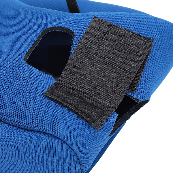 Polyester Baitcasting Reel Cover Beskyttende Etui Antikollisjons Fiskehjul Oppbevaringspose (Blå)