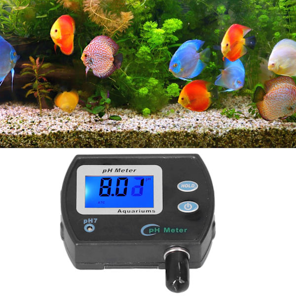 PH-900 PH-meter LCD Digital Vand PH-tester med udskiftelig elektrodeprobe Høj nøjagtighed til vandkvalitetstest EU-stik 220V