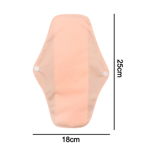 Gjenbrukbare menstruasjonsputer av premium bomull - Vaskbare tøyputer-