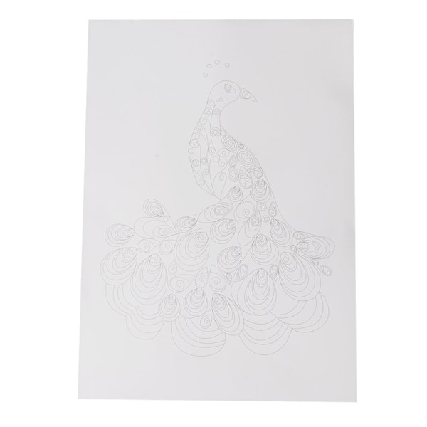 DIY Handcraft Mönster Papper Quilling Set Barn Intresse Odling Quilling Papper Verktygssats
