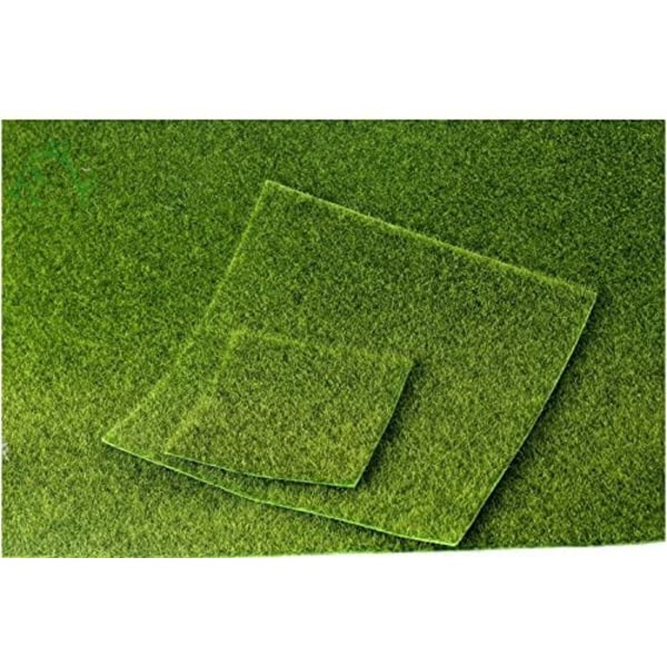 4-pack konstgjord mossa Simulering falska gröna växter Gräs för
