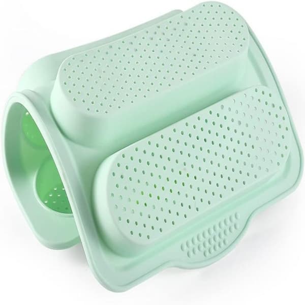 Silikonform for Baguettebaking, Non-stick Bakeform med Multi-hulromsdesign for Jevn Baking og Sprø Tekstur, Fleksibel og Robust Brødform