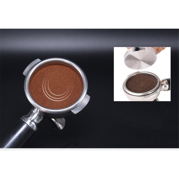 Coffee Tamper 49mm/51mm/58mm Whorl Flat Base Ripple Espresso