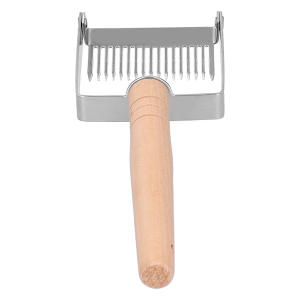 Uncapping Fork Honey Scraper Thicken Wooden Handle Beekeeping Tool Apiculture Equipment